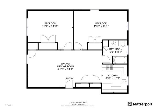 B - 13 Miami Way, Condo with 2 bedrooms, 1 bathrooms and null parking in Rochester NH | Image 21