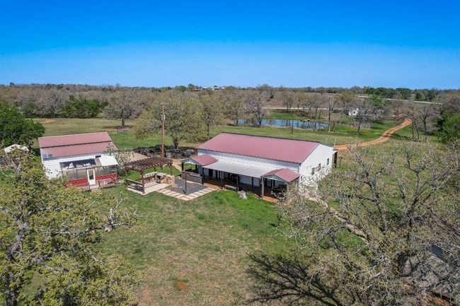 Drone / aerial view featuring a water view | Image 8