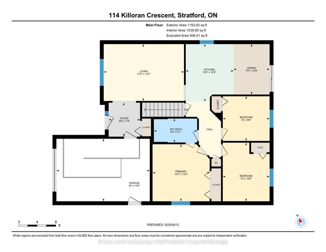 114 Killoran Cres, House other with 3 bedrooms, 2 bathrooms and 4 parking in Stratford ON | Image 39