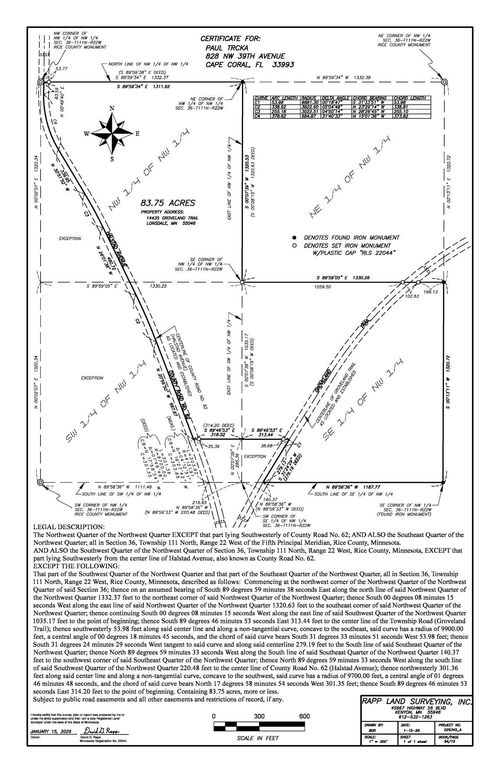 XXX Woodridge Ct Se, Lonsdale, MN, 55046 | Card Image