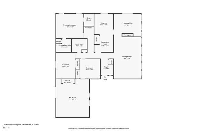 3508 Willow Springs Ln, House other with 3 bedrooms, 2 bathrooms and null parking in TALLAHASSEE FL | Image 27