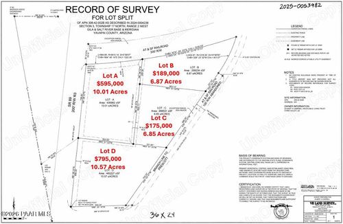 10.01 Acres N State Route 89 - Lot A, Paulden, AZ, 86334 | Card Image