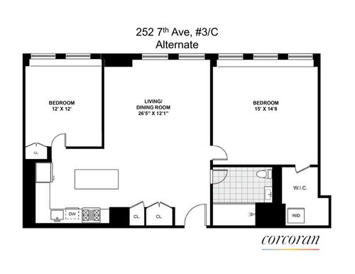 3c-252 7th Avenue, New York City, NY, 10001 | Card Image