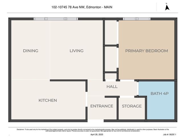 102 - 10745 78 Ave Nw, Condo with 1 bedrooms, 1 bathrooms and null parking in Edmonton AB | Image 38