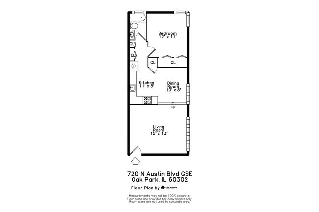 GNW - 720 N Austin Blvd, Condo with 1 bedrooms, 1 bathrooms and 1 parking in Oak Park IL | Image 12