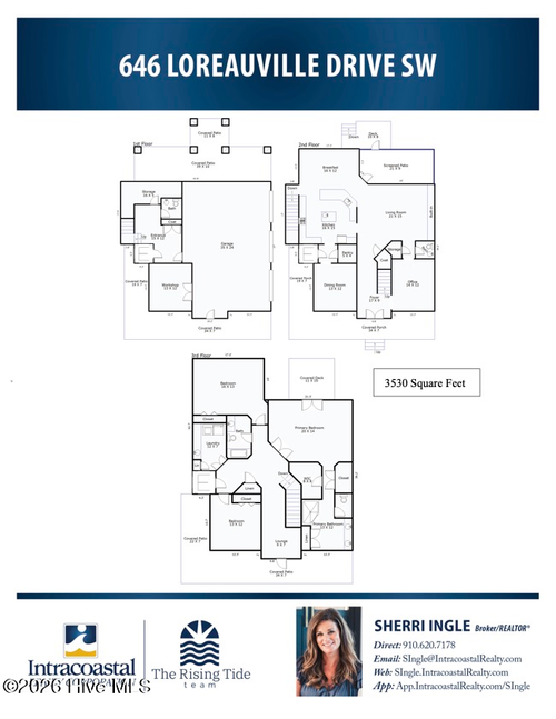 646 Loreauville Dr Sw, Supply, NC, 28462-2892 | Card Image