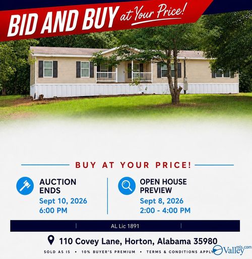 110 Covey Ln, Horton, AL, 35980-8688 | Card Image