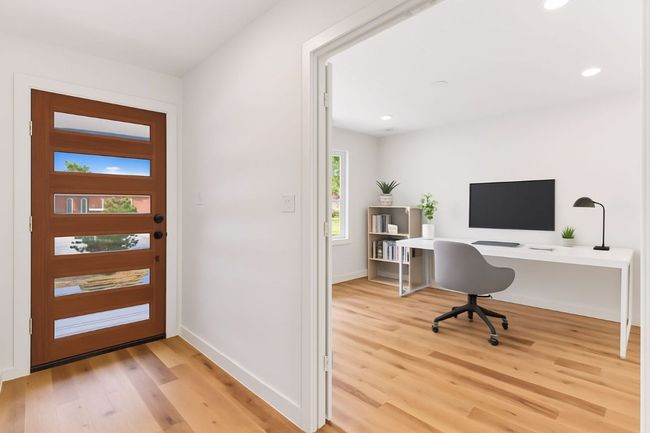 Foyer with light wood-type flooring and recessed lighting | Image 5