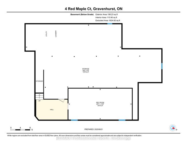 4 Red Maple Crt, House other with 3 bedrooms, 2 bathrooms and 4 parking in Gravenhurst ON | Image 45