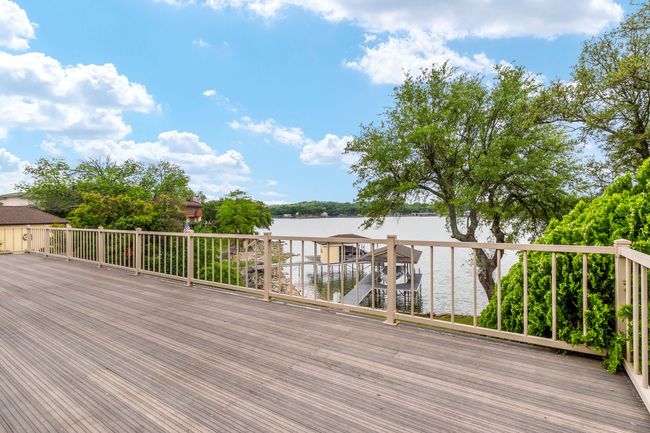 Fiberglass deck featuring a water view | Image 39
