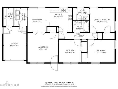 7517 Bridgeman Dr, Fayetteville, NC, 28303-1908 | Card Image