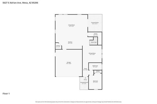 5627 E Adrian Avenue, Mesa, AZ, 85206 | Card Image
