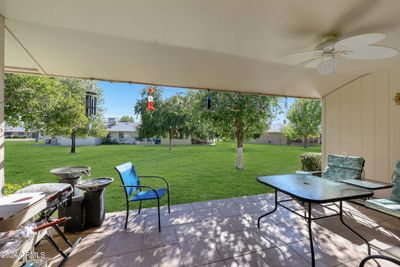 Back patio w/nice views of the common area | Image 2