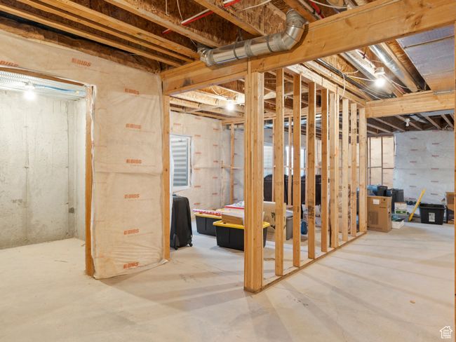 View of unfinished basement | Image 24