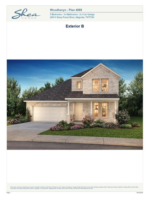 29772 Brushy Gables, Magnolia, TX, 77354-7566 | Card Image