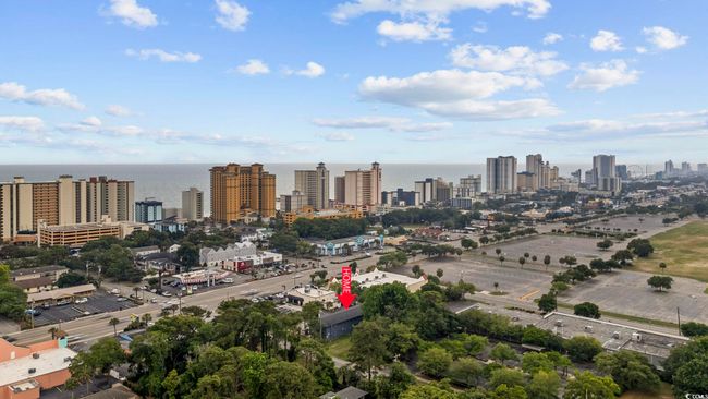 View of city skyline featuring a large body of water | Image 13