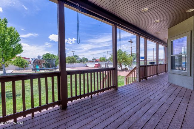 Expansive Covered Back Porch | Image 53