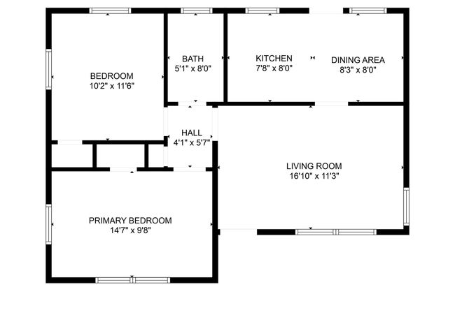 4812 Marks Pl, House other with 2 bedrooms, 1 bathrooms and null parking in Fort Worth TX | Image 15