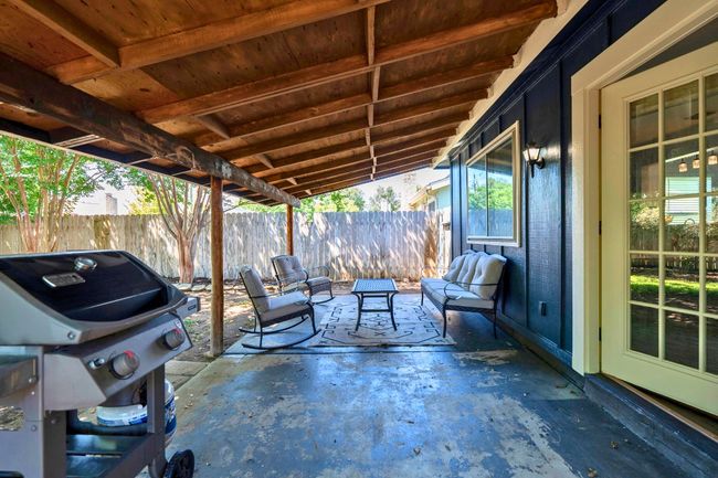 View of patio with grilling area | Image 25