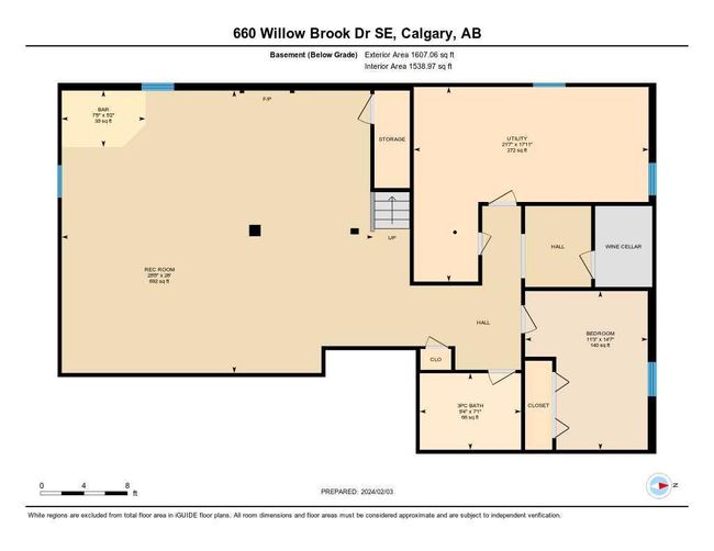 660 Willow Brook Drive Se, Home with 4 bedrooms, 3 bathrooms and 4 parking in Calgary AB | Image 25