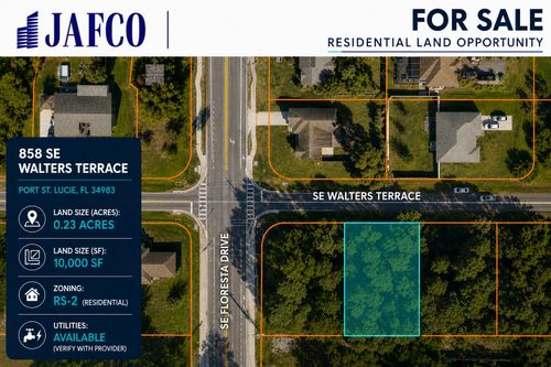 858 Se Walters Terrace, Port St Lucie, FL, 34983 | Card Image