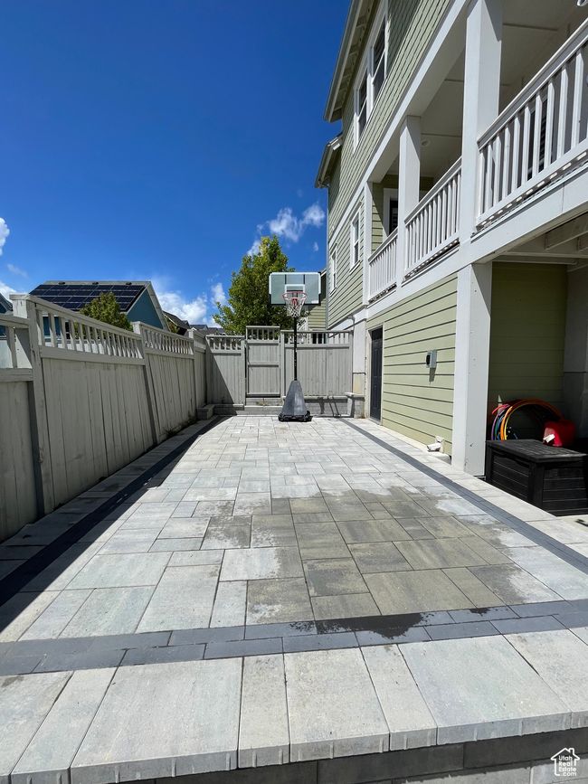View of patio / terrace featuring fence and a gate | Image 73