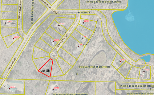 Lot 86 Great Bear Ave, Danbury, WI, 54830 | Card Image