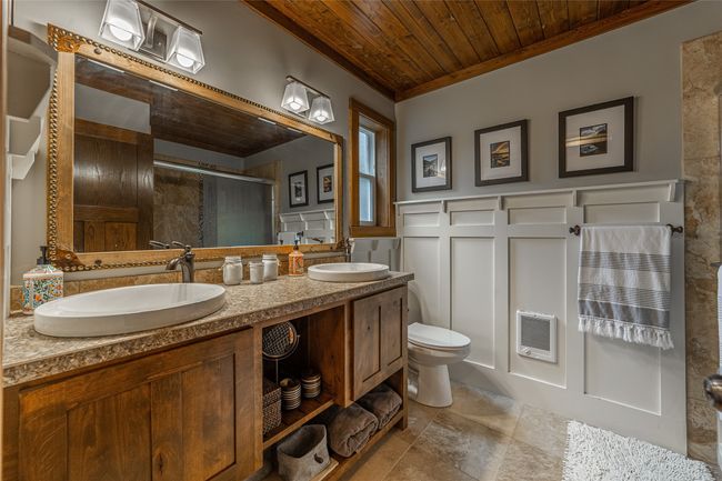 North side dual sinks and custom wainscoting | Image 29