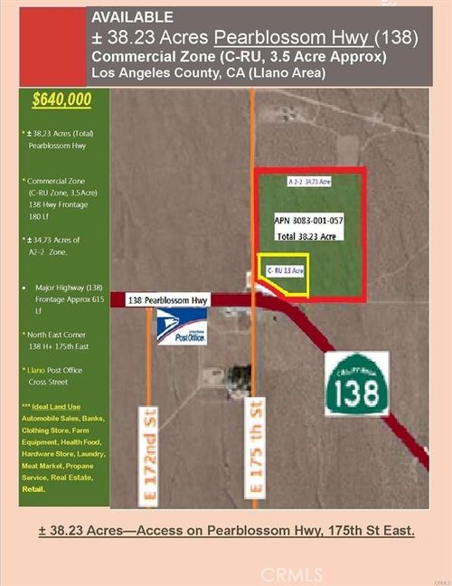 0 Pearblossom Hwy, Palmdale, CA, 93550 | Card Image