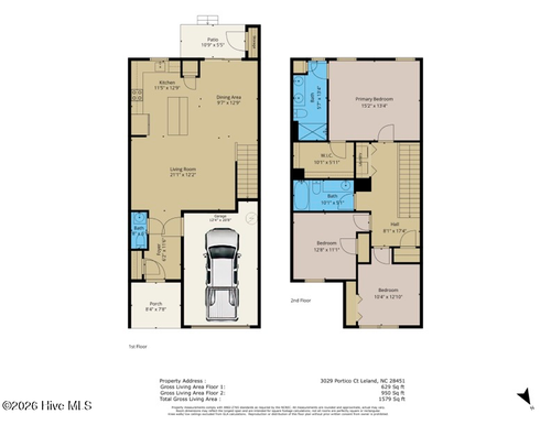 3029 Portico Ct, Leland, NC, 28451-5703 | Card Image