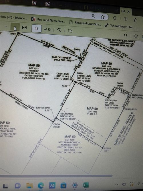 233 & 237 Marion Rd, Wareham, MA, 02571-1433 | Card Image