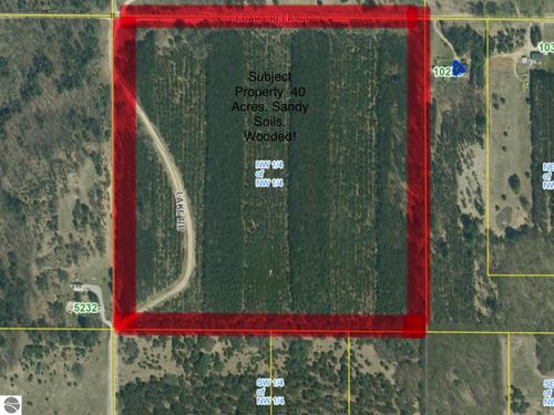 Acreage-40 Cedar Creek Road, Fife Lake, MI, 49633 | Card Image