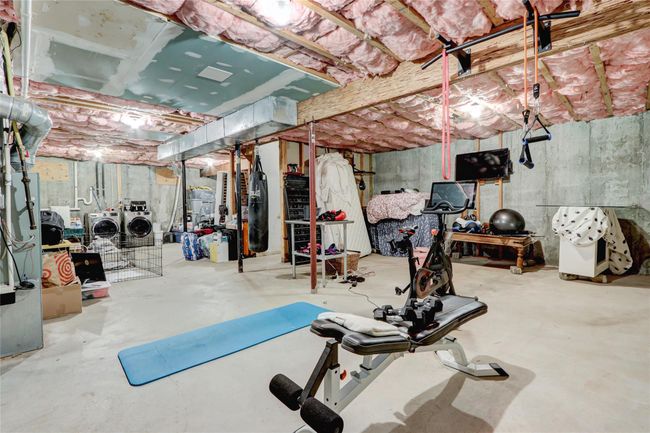 Unfinished basement w/ washer and dryer | Image 24