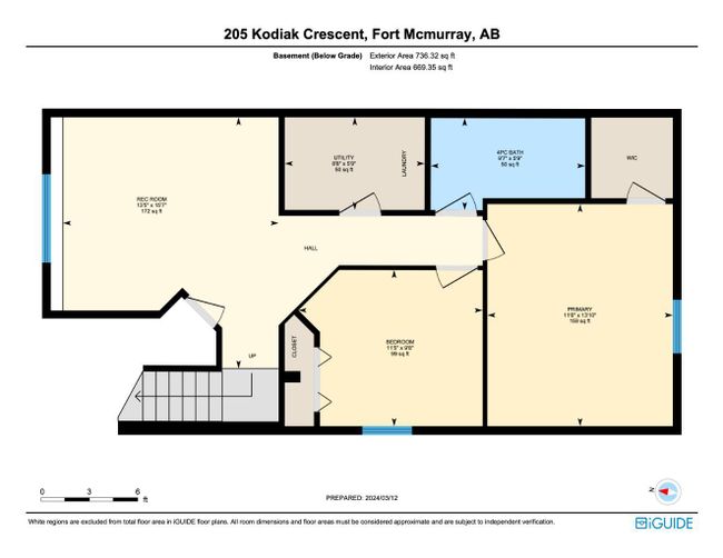 205 Kodiak Crescent, Home with 4 bedrooms, 2 bathrooms and 2 parking in Fort Mcmurray AB | Image 23