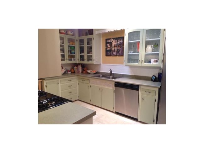 Kitchen with newly painted cabinets | Image 4
