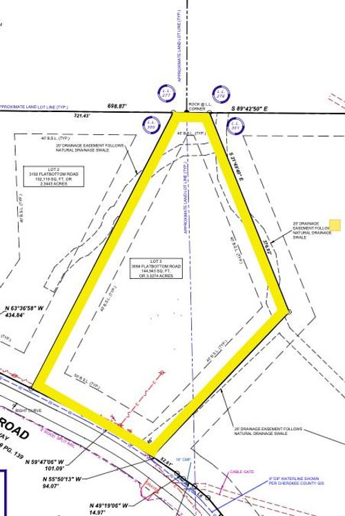 3094 Flat Bottom Road, Ball Ground, GA, 30107 | Card Image