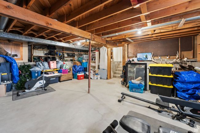 Unfinished basement with stairway | Image 26