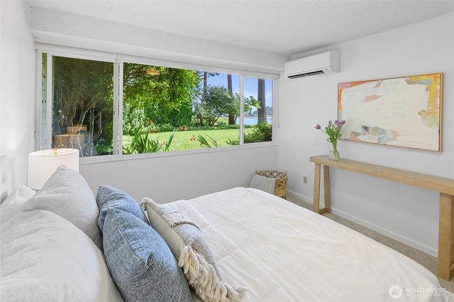 Lovely views of garden and Sound from first bedroom | Image 17