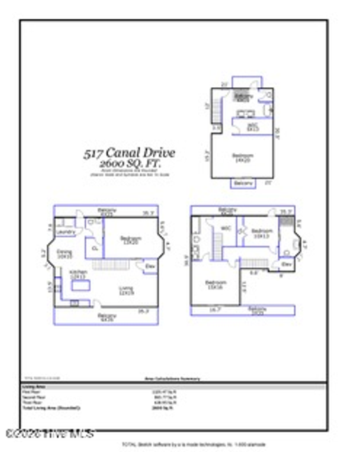 517 Canal Dr, Carolina Beach, NC, 28428-6128 | Card Image