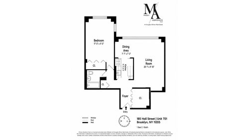 701-185 Hall St, Brooklyn, NY, 11205-5096 | Card Image
