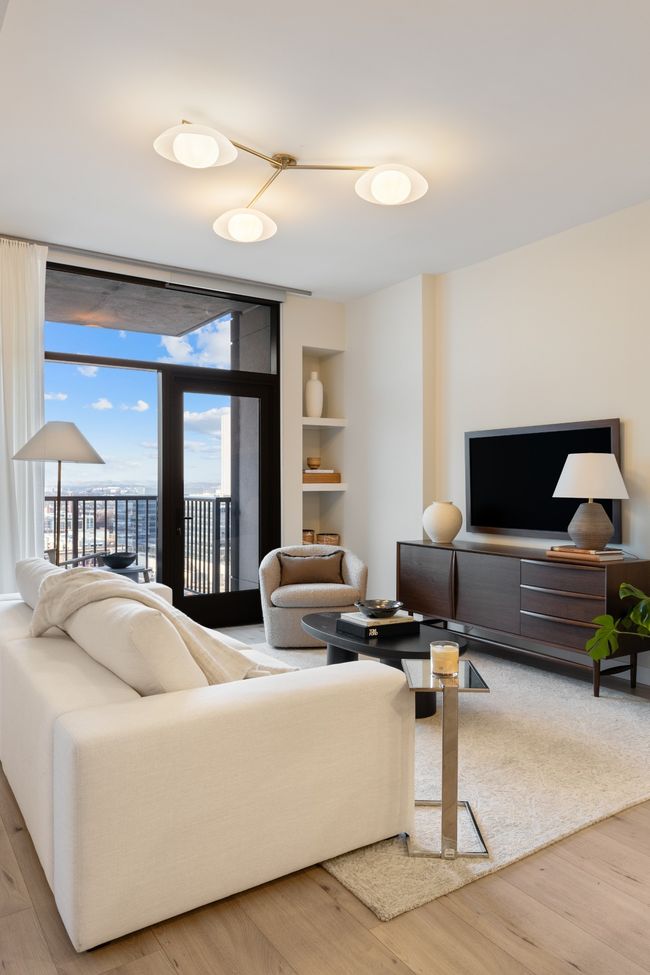 A11 Living Room | Furnished Model | Cool Finish Palette | Image 7