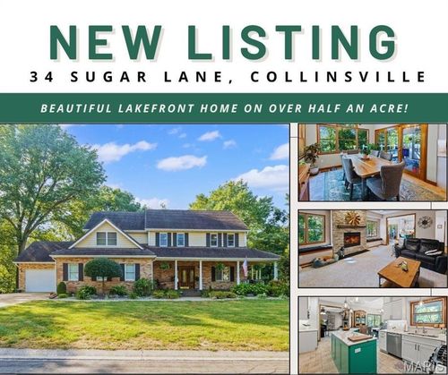 34 Sugar Ln, Collinsville, IL, 62234-6814 | Card Image
