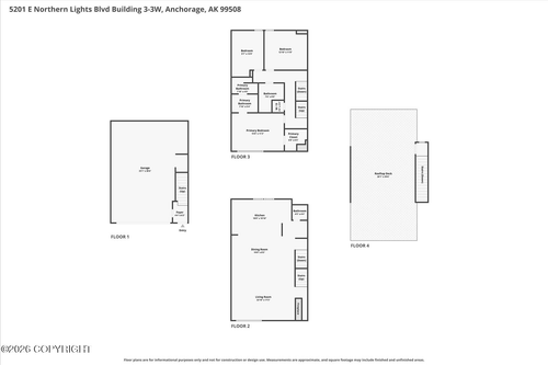 3w-5201 E Northern Lights Blvd, Anchorage, AK, 99508-4777 | Card Image