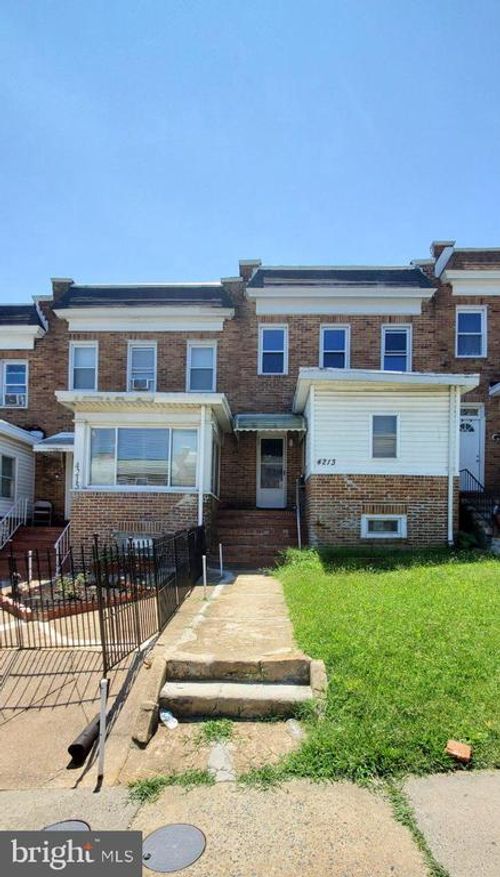 4213 Berger Ave, BALTIMORE, MD, 21206-3648 | Card Image