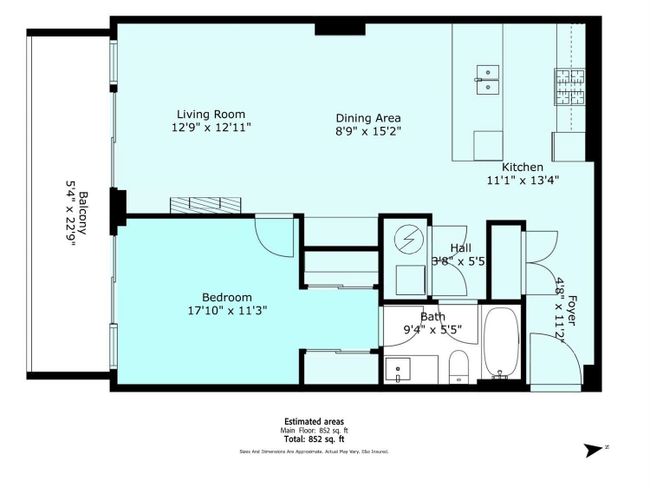 701 - 120 Esplanade Avenue, Condo with 1 bedrooms, 1 bathrooms and 1 parking in Harrison Hot Springs BC | Image 4