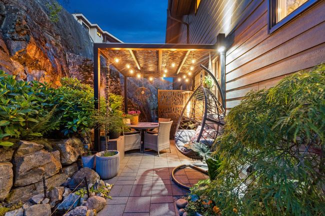 View of patio featuring outdoor dining space | Image 34
