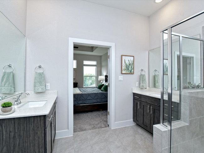 Dual vanities and a HUGE walk-in shower | Image 16