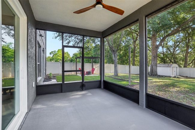 Newly screened lanai, fresh paint of floor | Image 72