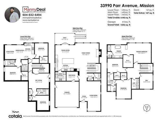 33990 Parr Ave, House other with 6 bedrooms, 4 bathrooms and null parking in Mission BC | Image 37