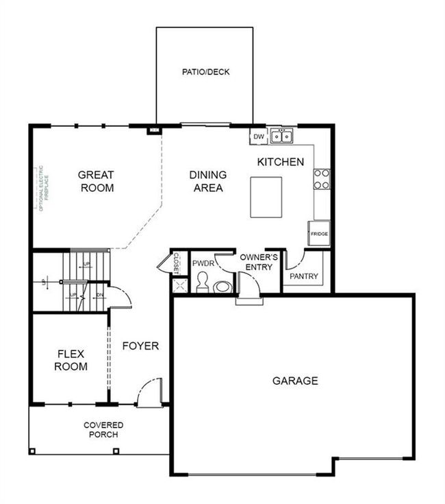 Main Level Floor Plan Layout | Image 4